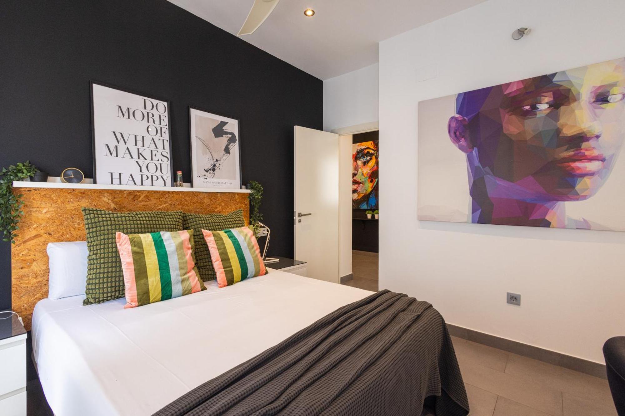Florit Flats - Stylish 2 Bedroom Ac Wifi Terrace Attic In Valencia Center Exteriér fotografie
